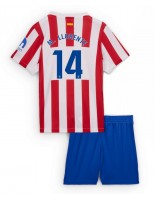 Otroške Nogometnih dresov Atletico Madrid Marcos Llorente #14 Domači 2025-26 Kratki rokavi (+ hlače)